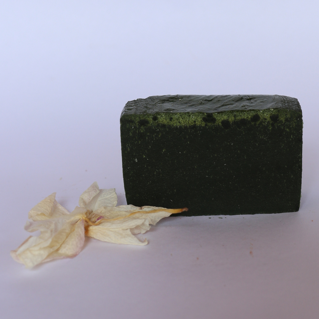 sabonete de spirulina & rosa mosqueta