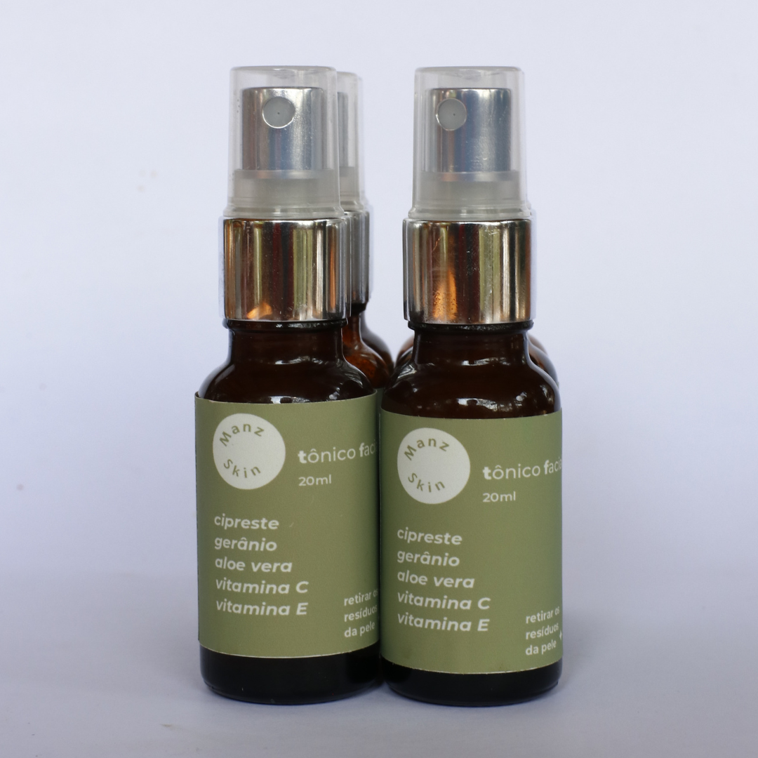tônico facial de cipreste